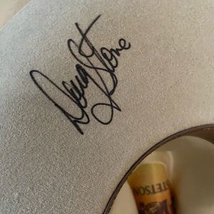 Vintage 4X Stetson Cowboy Hat 6 3/4 signed by DOUG STONE!